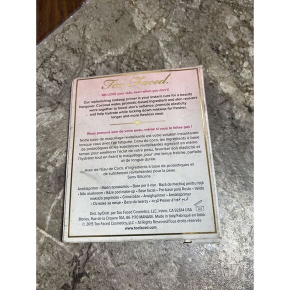 TOO FACED Hangover RX Replenishing Face Primer .16 oz NEW IN BOX - Picture 2 of 2